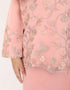 KIDS BAJU KURUNG KEDAH ZESTIA (DUSTY PINK)
